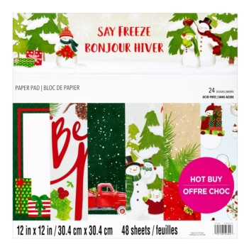 Set de Scrapbooking Say Freeze Craft Smith 30x30cm

