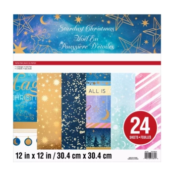 Craft Smith Scrapbooking Set Stardust Christmas 30x30cm