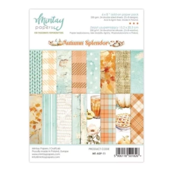 Cardstock Stickers Elemnts Autumn Splendor Mintay