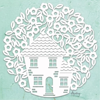 Mintay Die-Cuts Light Chipboard Filigraan Boomhuis