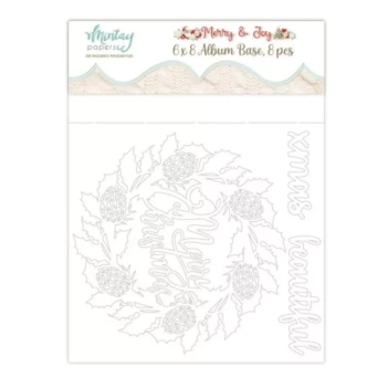 Set de scrapbooking Merry Joy Mintay 15x20cm