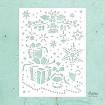 Plantilla de Stencil Kreativa Circuit Board Mintay 15x20cm