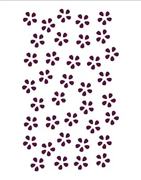 Template Stencil Margaritas 21x30cm T-3042
