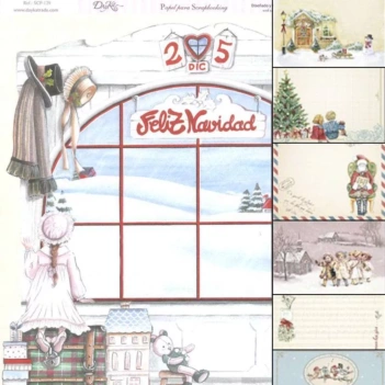 Dayka Christmas 12x12 "Scrapbooking Pack