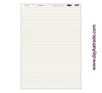 Tela DTXM-2006 Patrón Rayas Beige Dayka 33x70cm