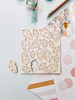 Dunaon Nuez Chipboard Die Cuts