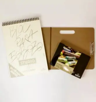 OFERTA Kit Pastel Caja + Bloc + Soporte