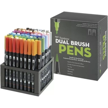Organizador con 96 Scriptos ABT Dual Brush Tombow