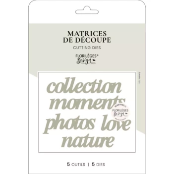 Stanzformen Basic Words 2 Herbarium Florilèges Design