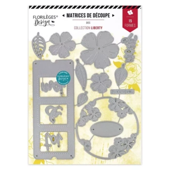 Coffret de matrices souvenir Fleuri Liberty Florilèges Design