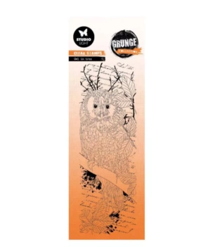 Gufo nell'albero Grunge Collection Studio Light Clear Stamp Set