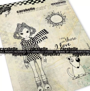 SUPER OFERTA **40%** OZ Rubber Stamp 2016 Dorothée English Carabelle A6