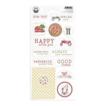 Spaanplaatstickers #02 Farm Sweet Farm P13