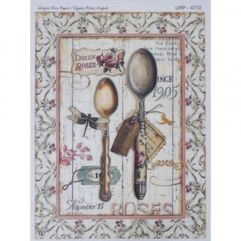 Papel de Arroz Cucharas Rich 29x42cm