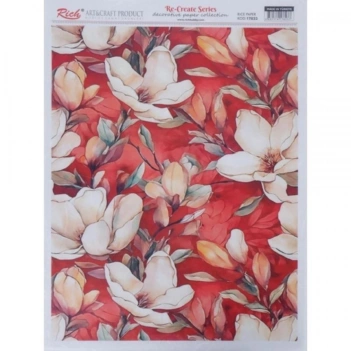 Papel de Arroz Magnólias Rich 29x42cm