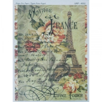 Rich Reispapier Voyage France 29x42cm