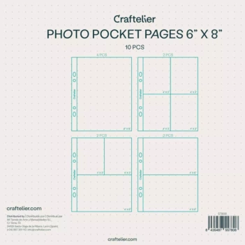 Craftelier Basics Pakket Album Beschermhoezen 6"x8"