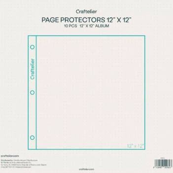 Craftelier Page Protectors Pack 12"x12"