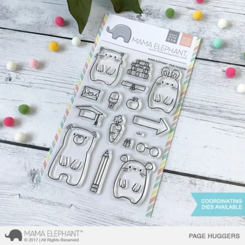 Set de sellos transparentes Organic Blooms Mama Elephant