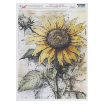 Papel de Arroz Lilas Rich 29x42cm