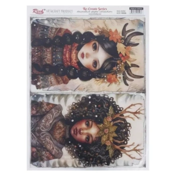 Papel de Arroz Girasol 2 Rich 29x42cm