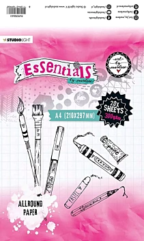 Watercolour Essentials Watercolour Pad A4 Studio Light