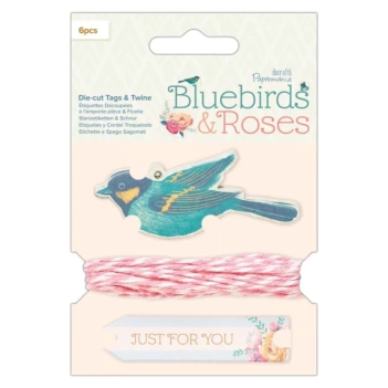 Stanzungen mit Cordel Bluebird & Roses Docrafts

