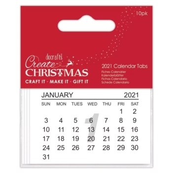 Fichas para Calendario 2021

