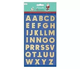 Alphabet Santa and Friends Docrafts
