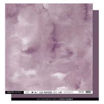 Pruim Basispapier Terre Des Sens Florilèges Design 30x30cm