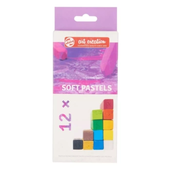 Set 12 Soft Pastels Art Creation