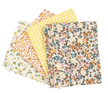 Kit de Telas Para Patchwork Tonos Amarillos Creativ Company