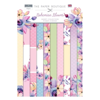 Scrapbooking Set Floral Daze Die Papierboutique A4