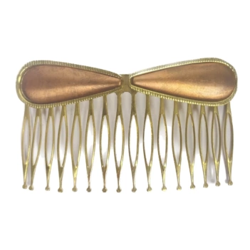 Double peigne en forme de larme pour l'émaillage