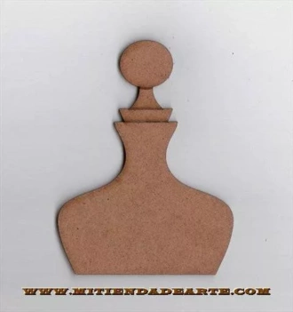 Silueta en DM - PFR002 Perfumero 002