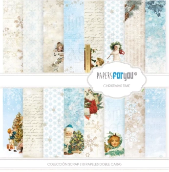 Scrapbooking Kit Christmas Time PapersForYou 30x30cm