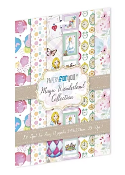 Kit 8 Rijstpapier Magic Wonderland PapersForYou 54x33cm