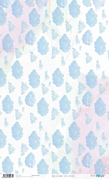 Rijstpapier Wolken Total Cuteness PapersForYou 54x33cm