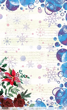 Rijstpapier Onze Kerst PapersForYou 54x33cm