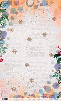 Rijstpapier 5 Onze Kerst PapersForYou 54x33cm