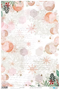 Kartonpapier 2 Unsere Weihnachts PapersForYou 32x48cm