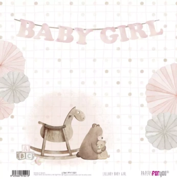 Papel Baby Girl Lullaby Baby Girl PapersForYou 30x30cm