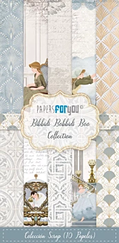 Bibbidi Bobbidi Boo Scrapbooking Kit by PapersForYou, 15x30cm