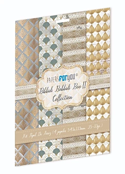Kit 4 Papeles de Arroz Bibbidi Bobbidi Boo II PapersForYou 54x33cm
