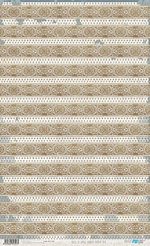 Papel de Arroz Encaje Bibbidi Bobbidi Boo PapersForYou 54x33cm