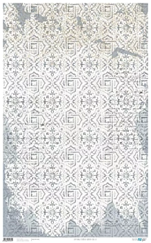 PapersForYou Bibbidi Bobbidi Boo Kartonpapier Versierd Tegelwerk 80x50cm