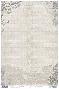 Papel de Cartonaje Texto Manuscrito Bibbidi Bobbidi Boo PapersForYou 32x48cm