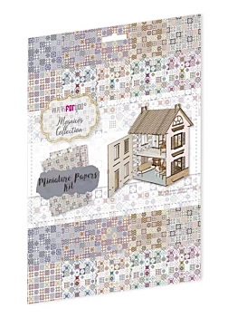 Kit Miniature Papers Mosaicos PapersForYou 21x30cm