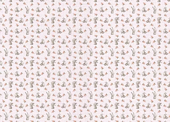 Binding cloth Bunnies Princess Secrets PapersForYou 70x50cm