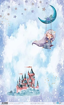 Papel de arroz Castillo Princess Secrets PapersForYou 54x33cm